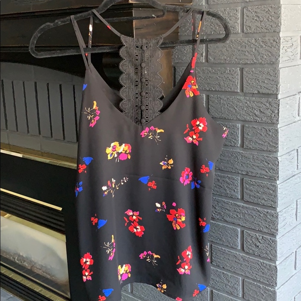 Crochet Racerback Blouse - Picture 2 of 6